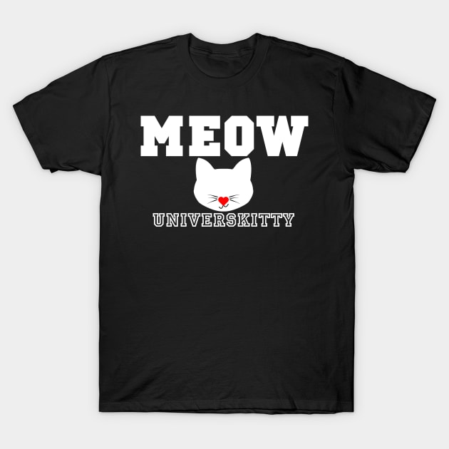 Meowniversity T-Shirt by Moon Coffee